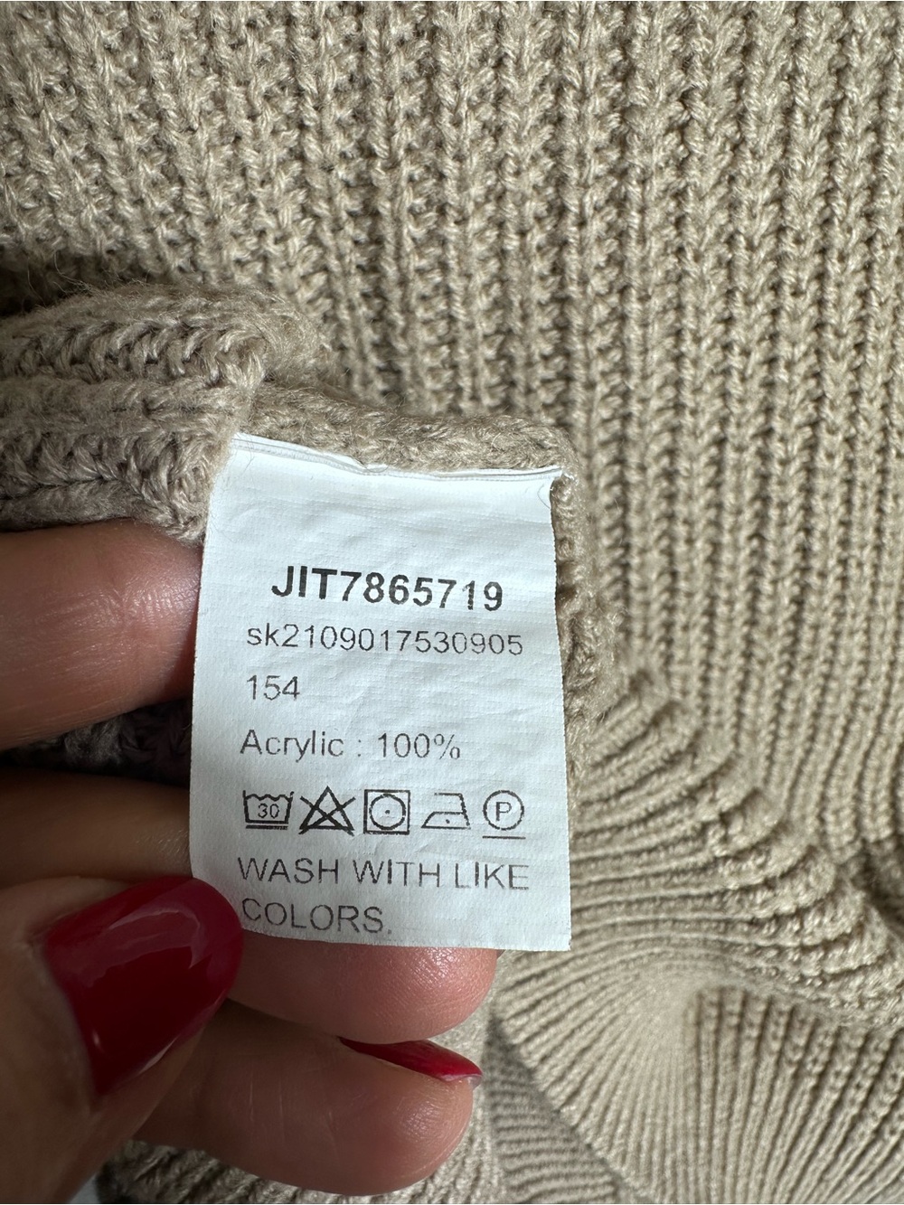 Taupe Ribbed Button-Front Cardigan - Picture 5 of 5
